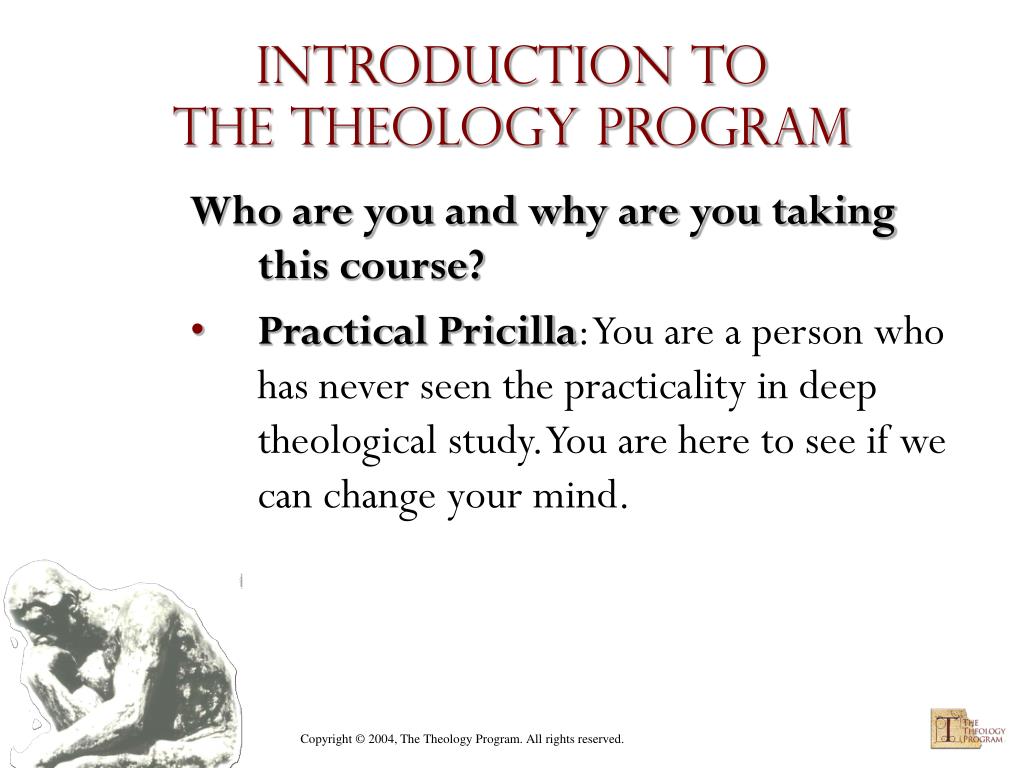 PPT - Introduction To Theology PowerPoint Presentation, Free Download ...