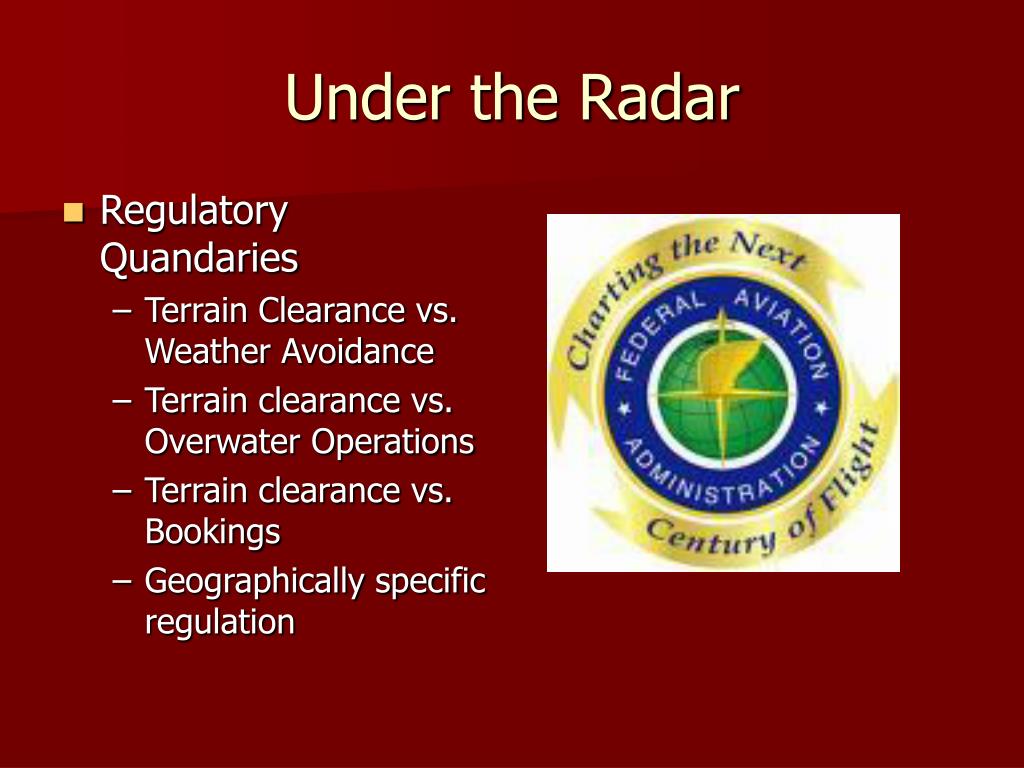 PPT - Hawaiian Heli-Tour Industry “Under the Radar” PowerPoint ...