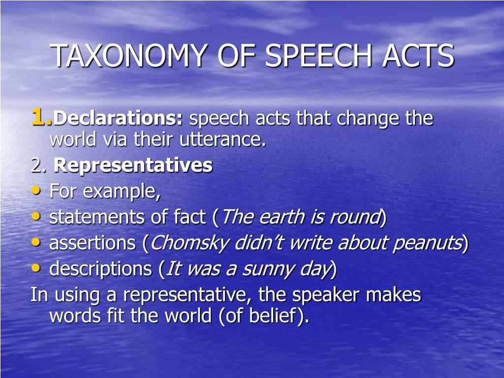 speech act commissive definition