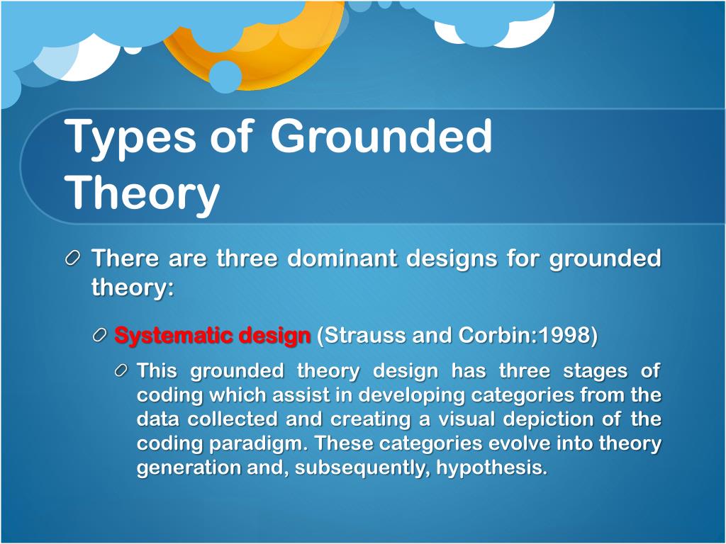 grounded theory research design example