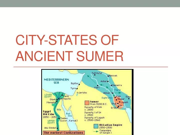PPT - City-States of Ancient Sumer PowerPoint Presentation, free