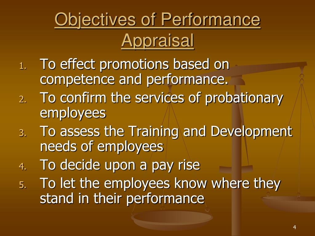 performance appraisal research topics