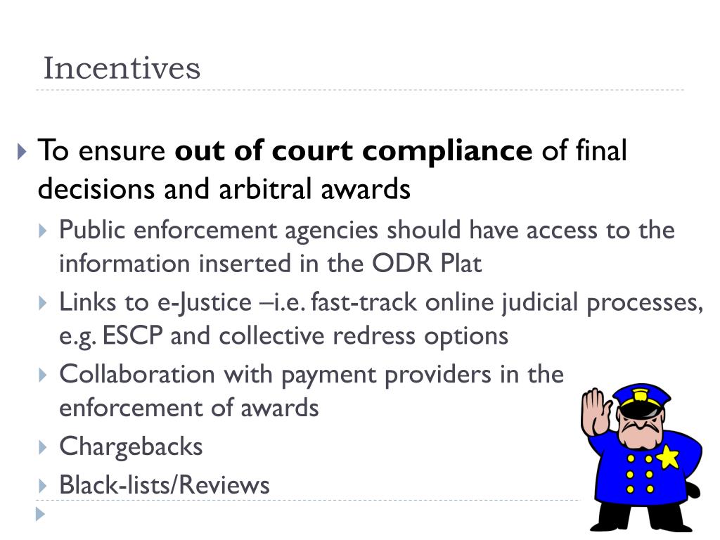 PPT - Online Dispute Resolution: Insights from Law & Psychology for ...