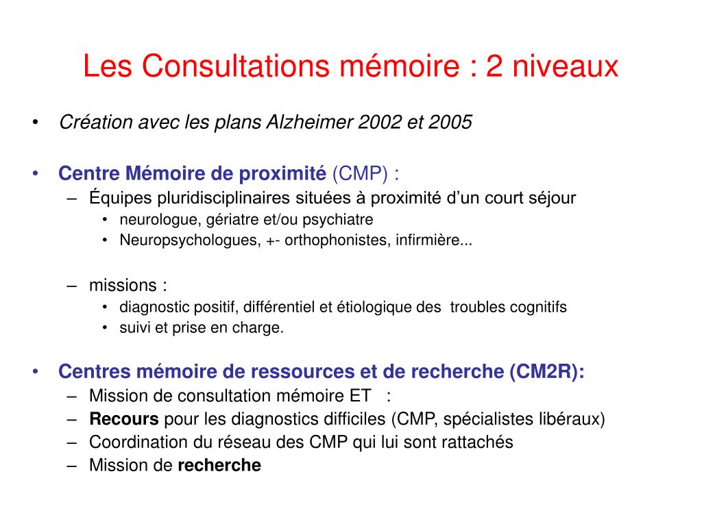 PPT - L’organisation du diagnostic et de la prise en charge de la ...