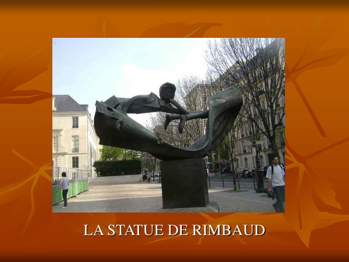 PPT - Arthur Rimbaud PowerPoint Presentation - ID:2941438