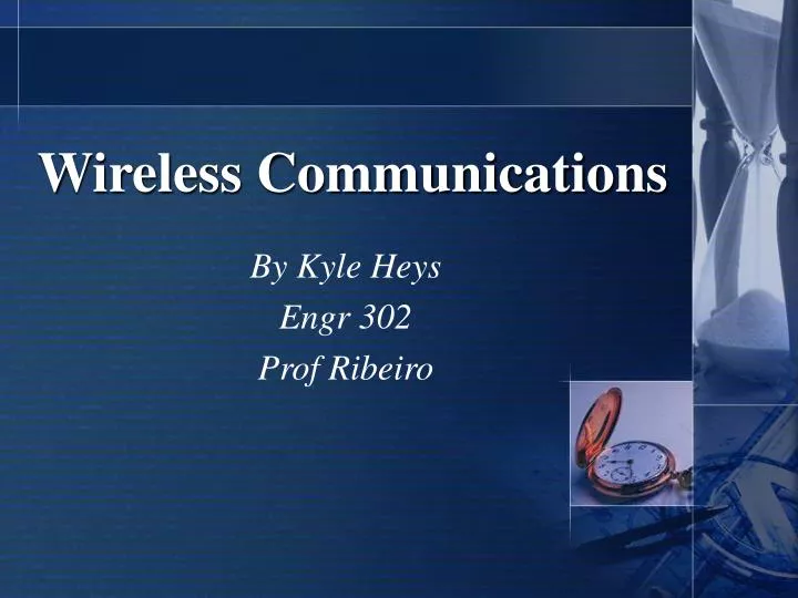 presentation on wireless communication