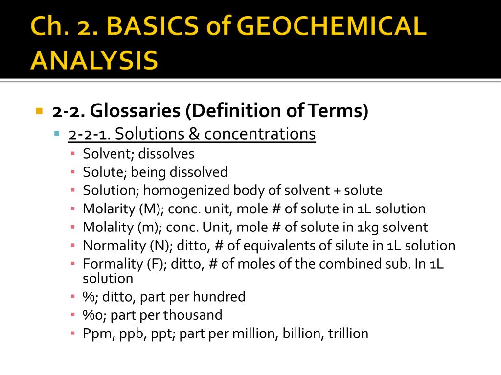 thesis geochemical analysis