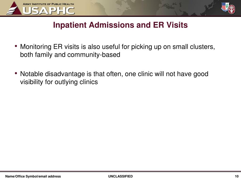 er visit vs admission