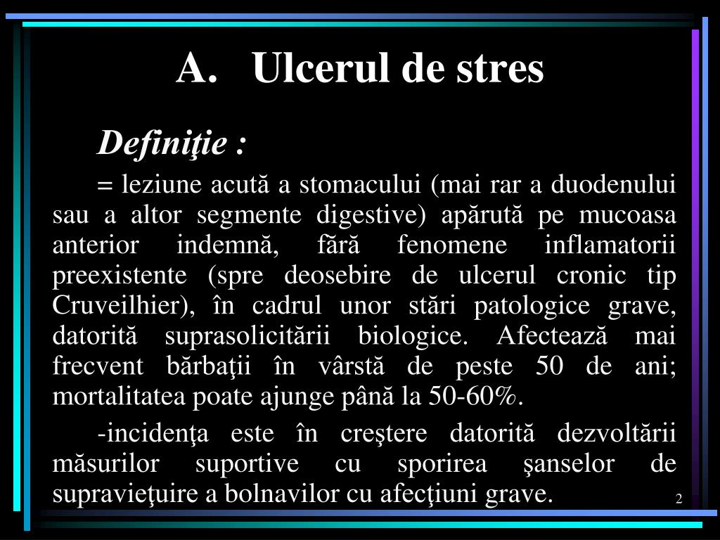 Ppt Forme Particulare Ale Ulcerului Gastro Duodenal Powerpoint