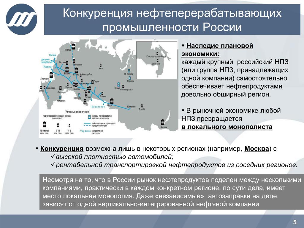 Количество нпз в россии