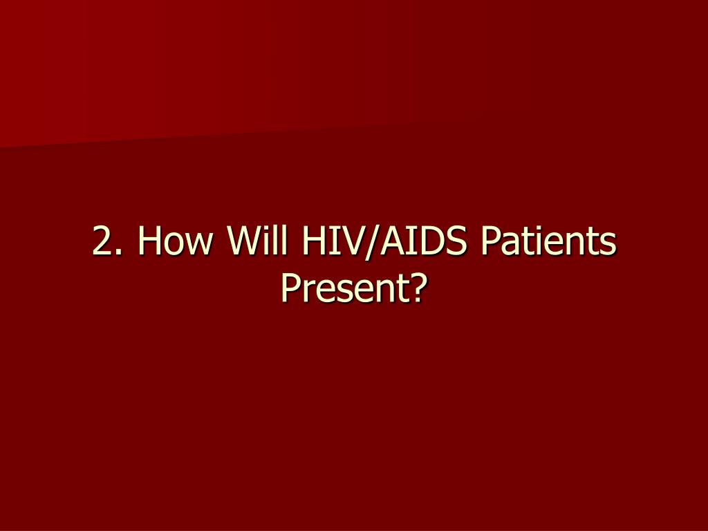 PPT Chiropractic Management of the HIV/AIDS Patient PowerPoint