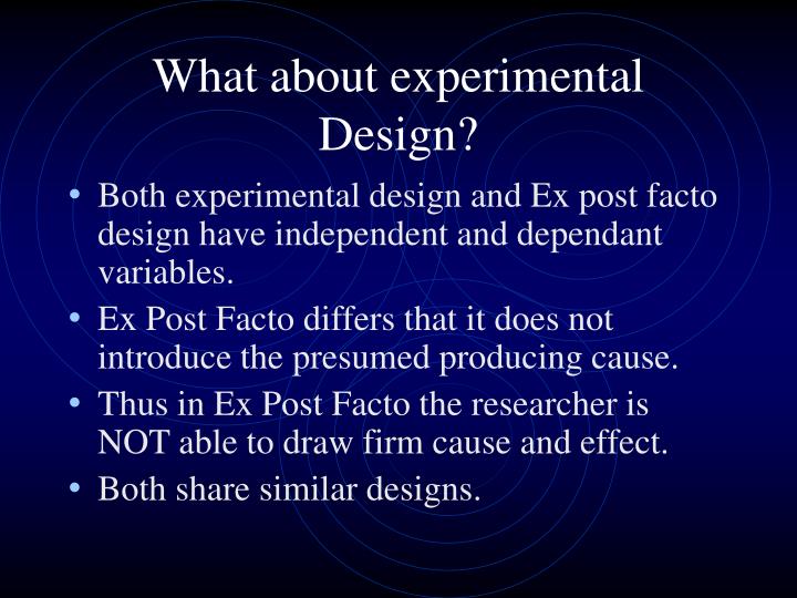 advantages and disadvantages of ex post facto design advantages and disadvantages of ex post facto design