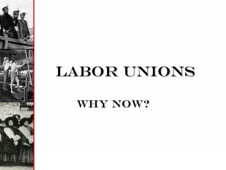 labor unions n.