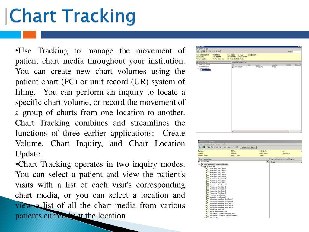 Medical Chart Tracking System