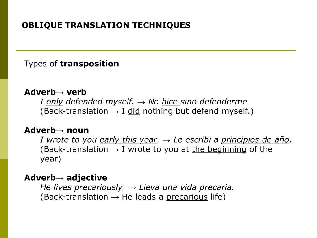 Тайп перевод. Презентация Types of translation. Types of translation techniques. Types of translation : Technical translation. Oblique translation.