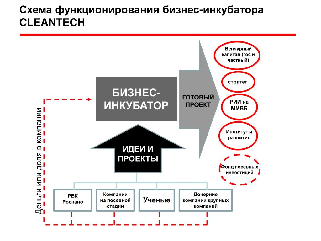 Бизнес проект бизнес инкубатор