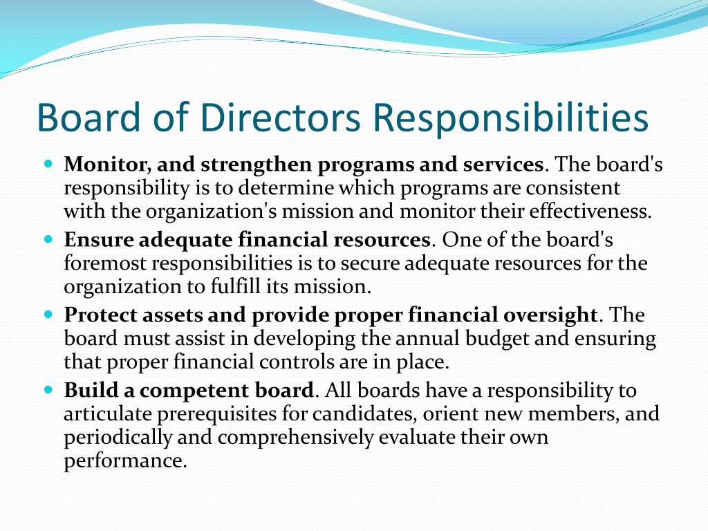 PPT Non Profit Board Of Directors PowerPoint Presentation Free Download ID 2947796