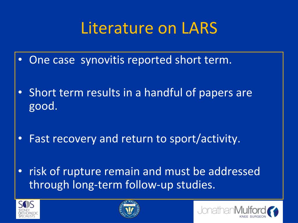 PPT - Sports Knee Surgery ACL Graft Choice PowerPoint Presentation ...