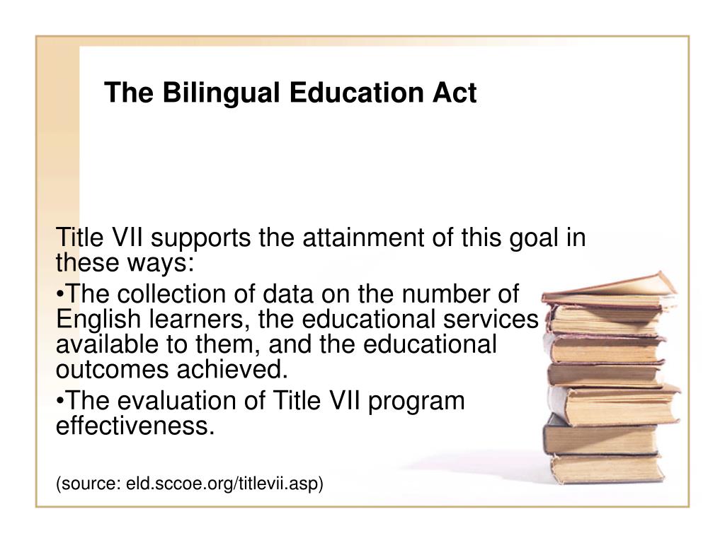 define bilingual education act