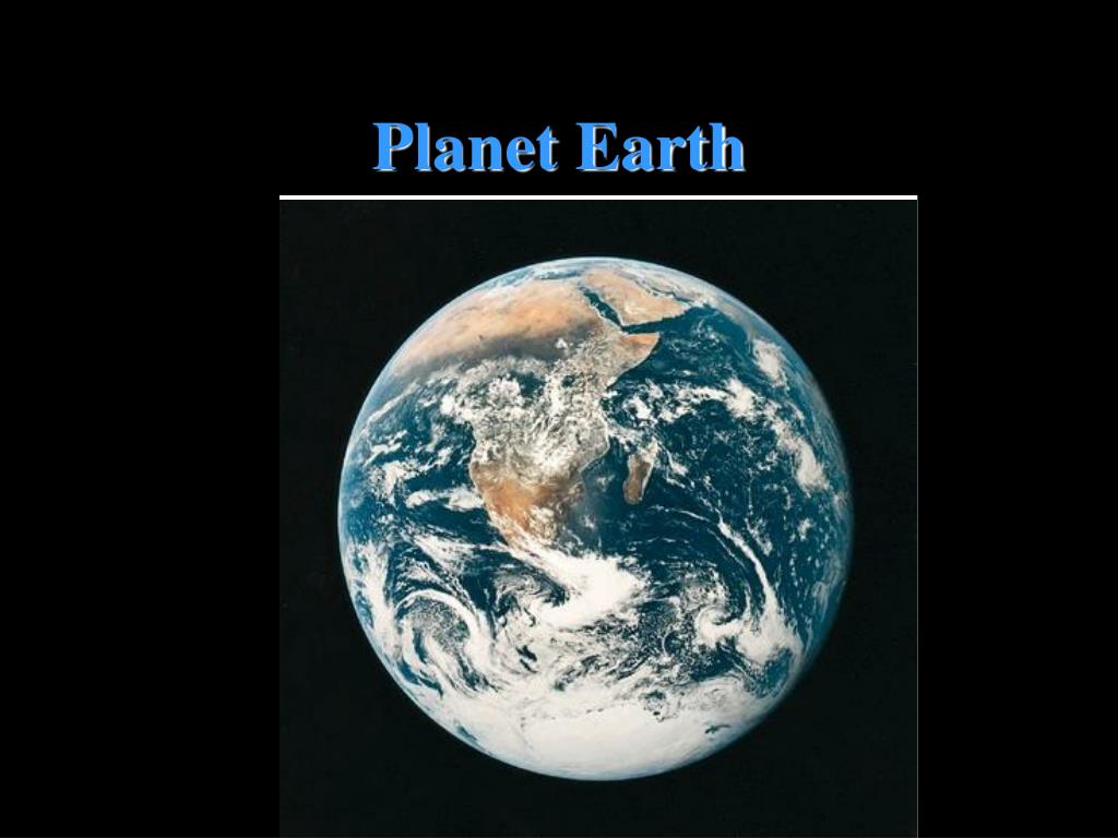 presentation about earth