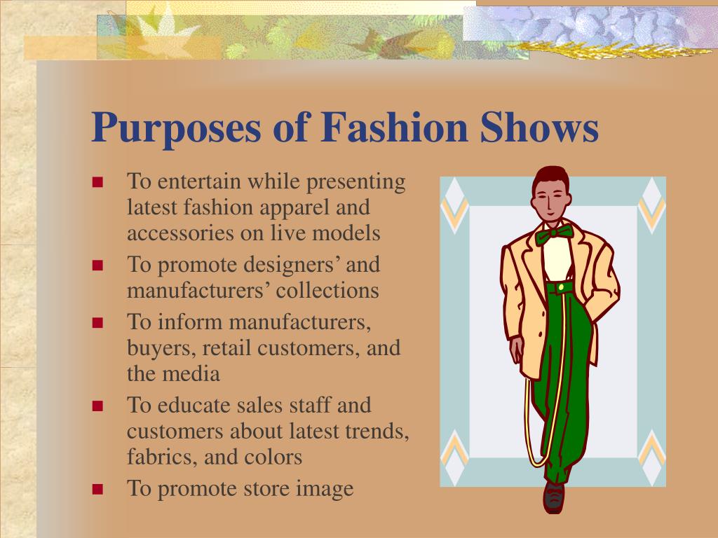 fashion show event essay