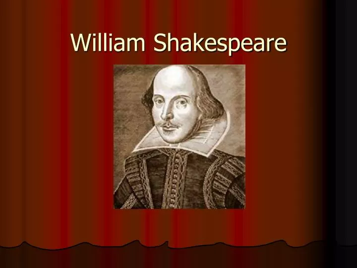 PPT - William Shakespeare PowerPoint Presentation, free download - ID ...