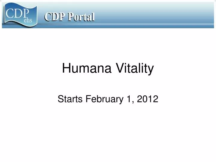 humana vitality n.
