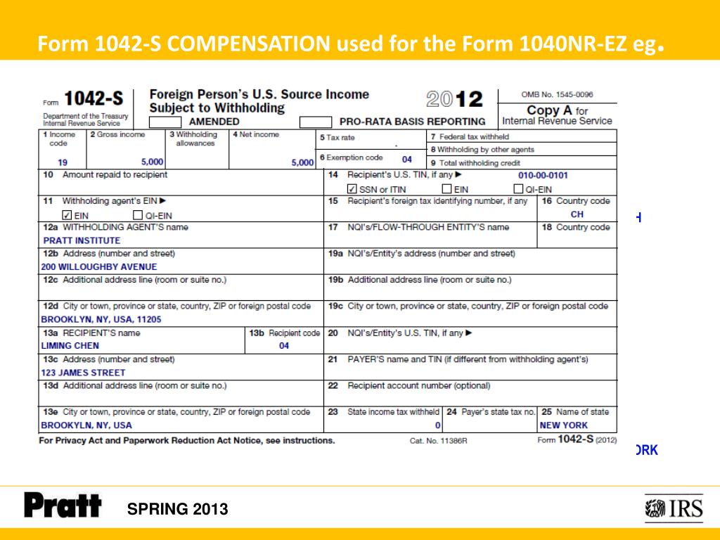 Recipients name. 1042-S. Form 1042-s что это. 1042-S Tax form. Налоговая форма 1042-s.
