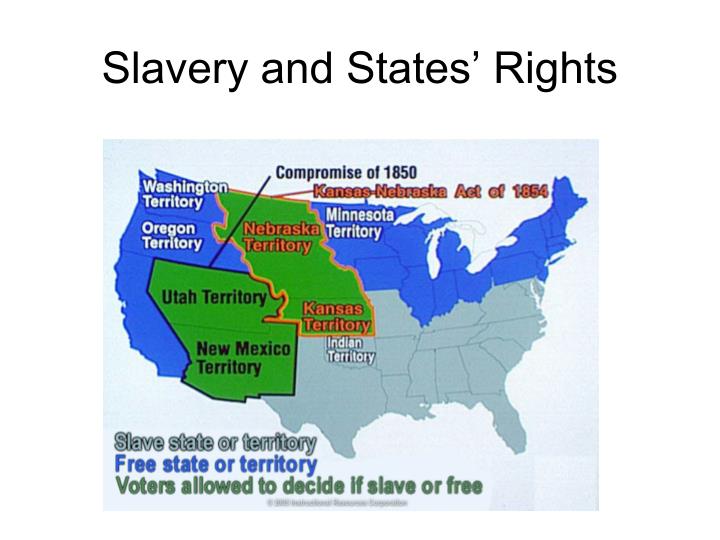 slavery and states rights The war was fought over state's rights and the limits of federal power in a union of states the perceived threat to state autonomy became an existential one through the specific dispute over slavery. slavery and states rights The war was fought over state's rights and the limits of federal power in a union of states the perceived threat to state autonomy became an existential one through the specific dispute over slavery.