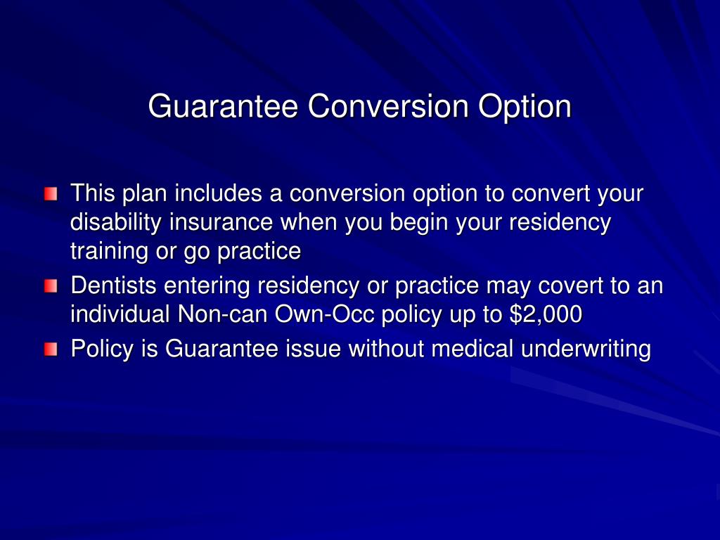 PPT - University of Connecticut Health Center Disability Insurance ...