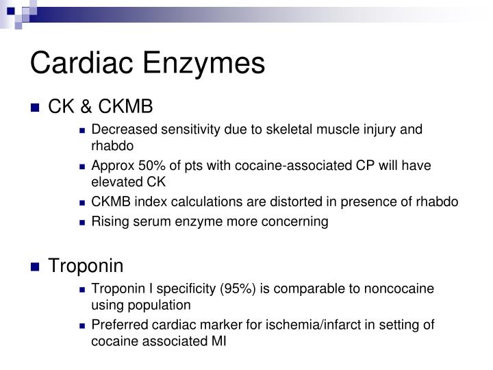 PPT Cocaine induced myocardial ischemia PowerPoint Presentation ID
