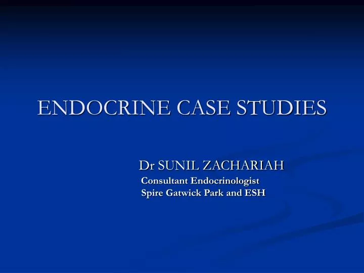 endocrine case study for nursing