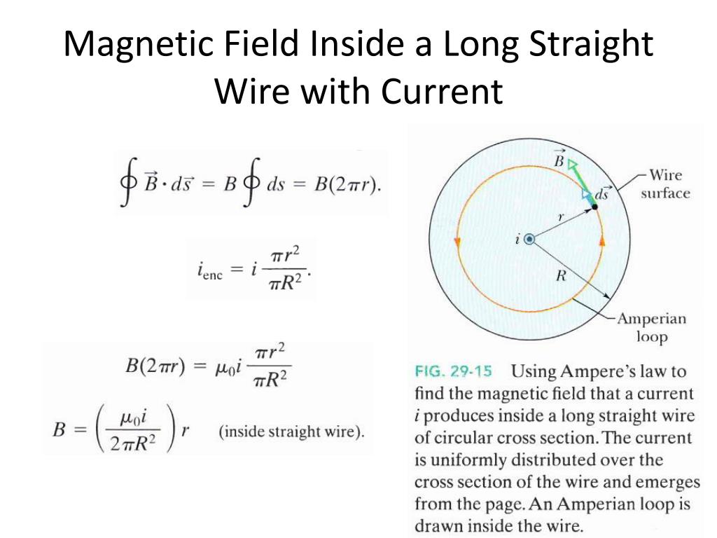 PPT - Calculating the Magnetic Field Due to a Current PowerPoint  Presentation - ID:2952525