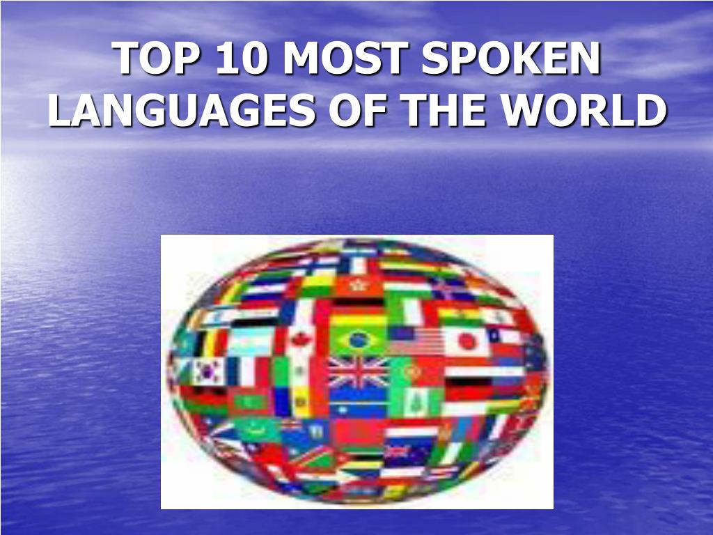 spoken language presentation