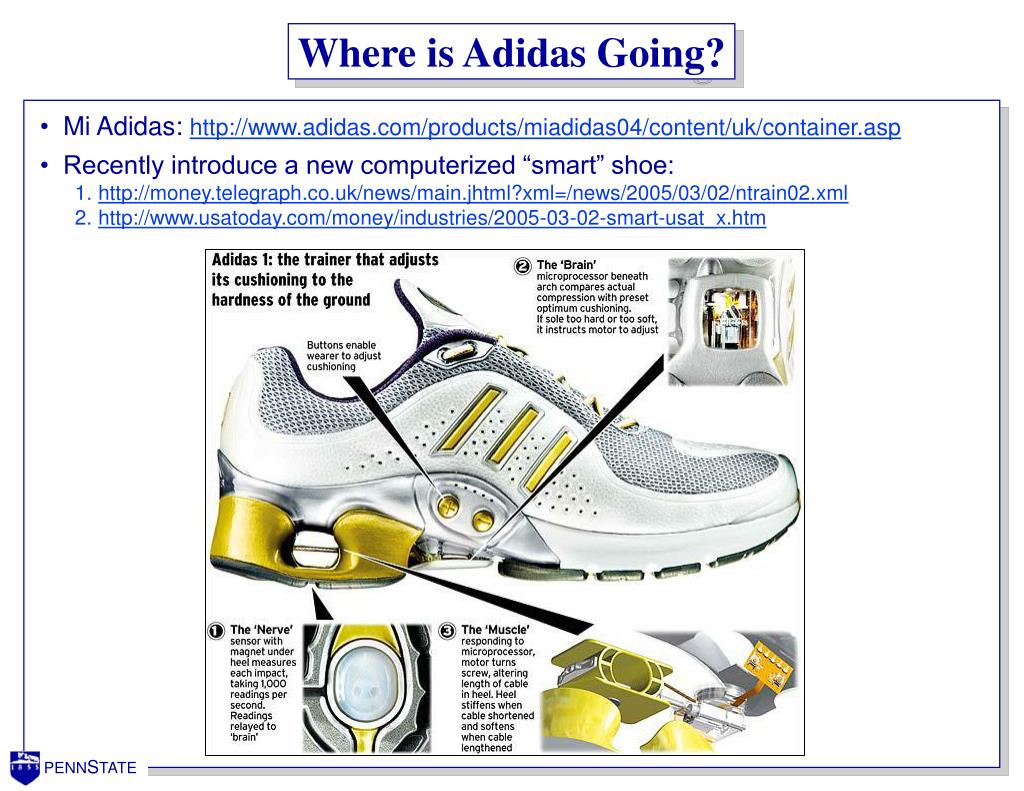 PPT - Where is Adidas Going? PowerPoint Presentation, free download -  ID:2954711