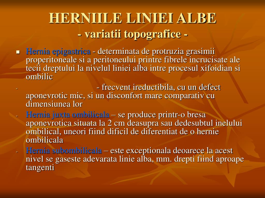 PPT - ALTE TIPURI DE HERNII EVENTRATII EVISCERATII PowerPoint Presentation  - ID:2956283