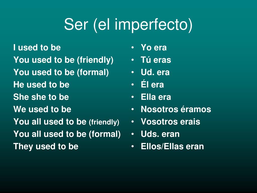 PPT - El verbo “ser” para identificar a personas PowerPoint ...