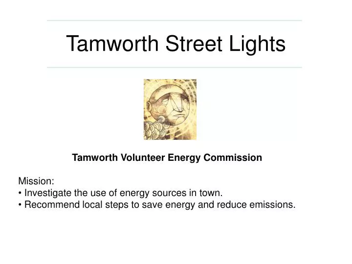 tamworth street lights n.
