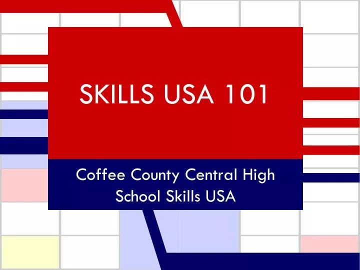 skills usa presentation