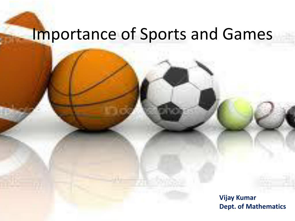 topic presentation on sports and games