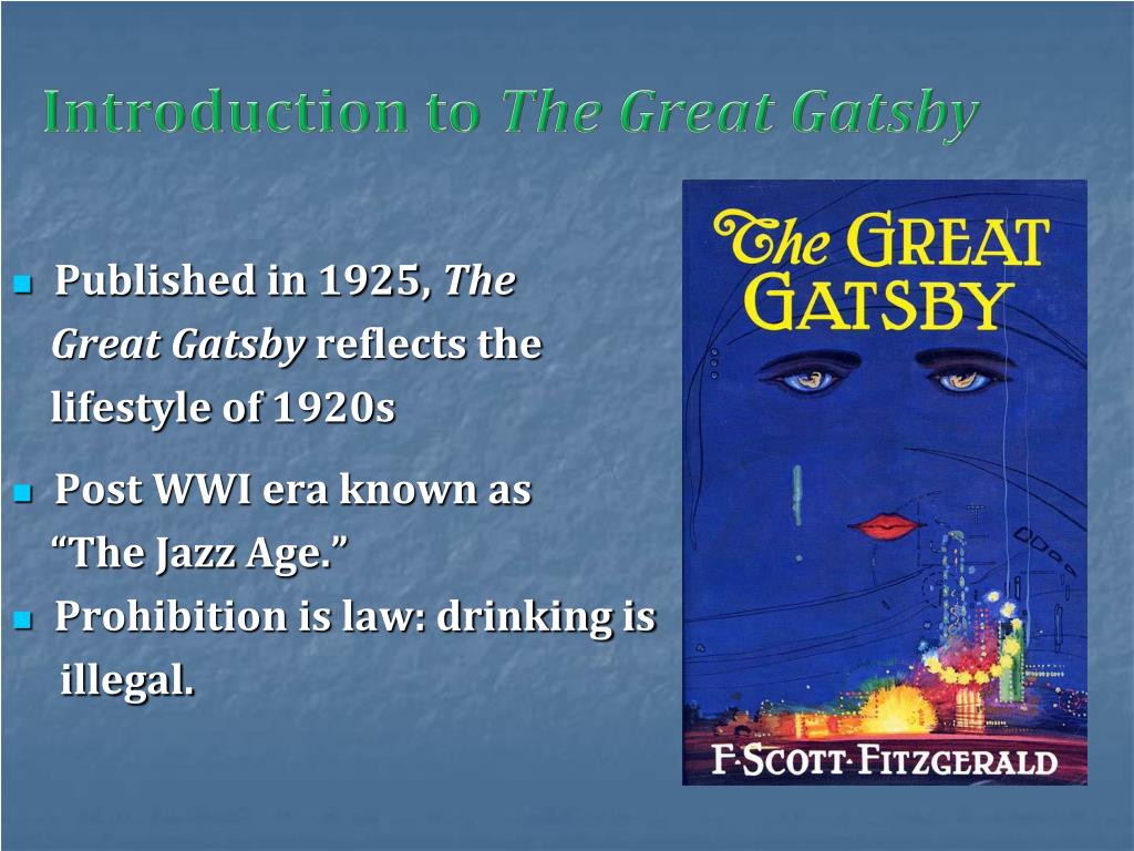 the great gasby presentation