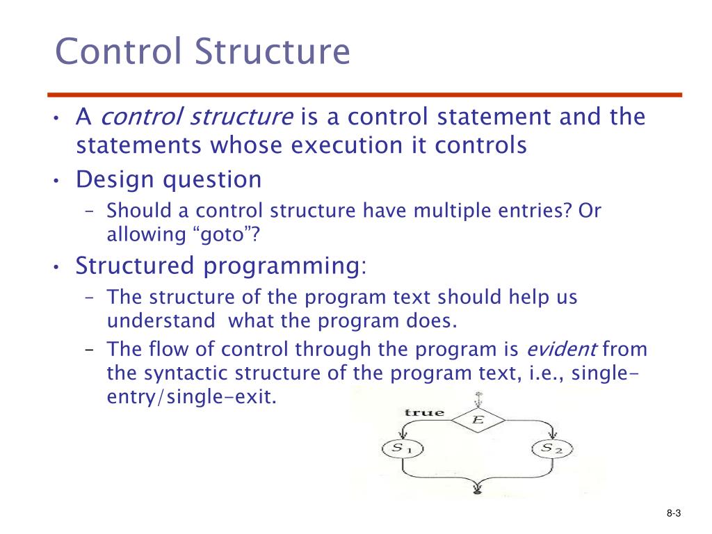 PPT - Chapter 8: Statement-Level Control Structures PowerPoint ...