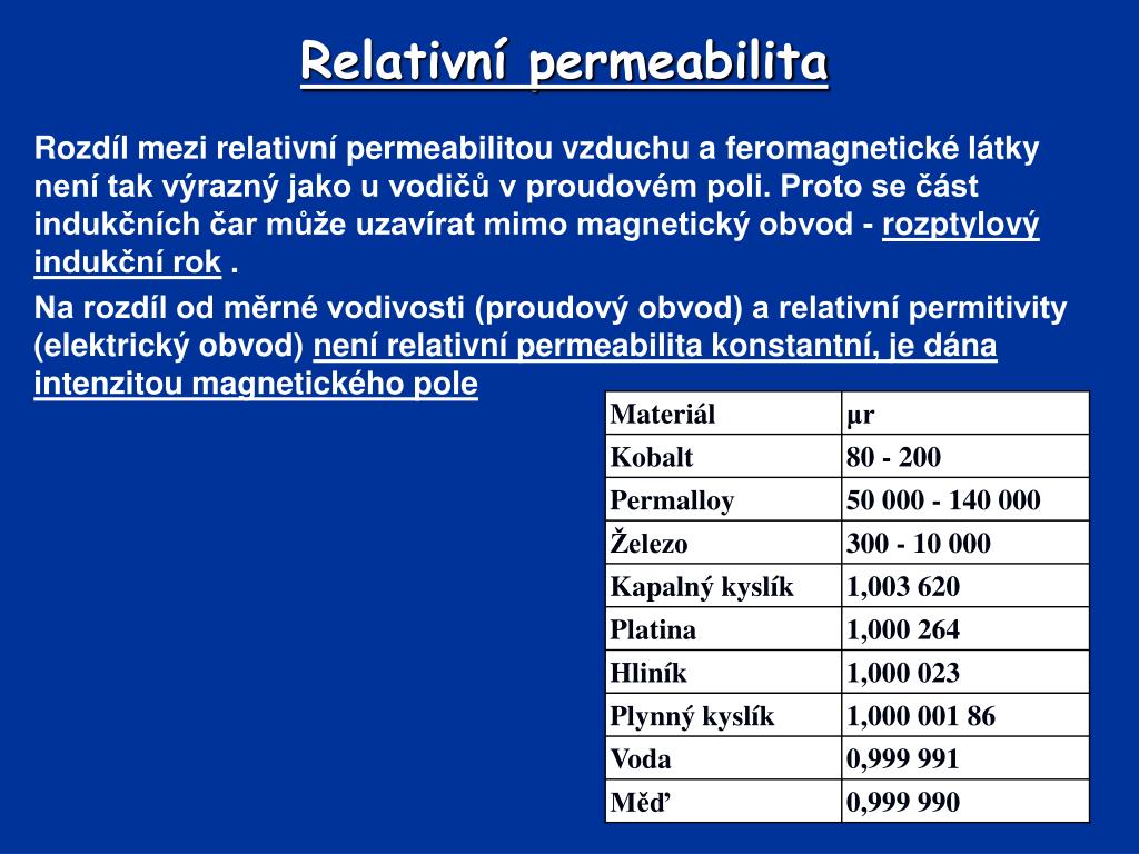 PPT - Základy elektrotechniky Magnetické pole PowerPoint Presentation -  ID:2962806