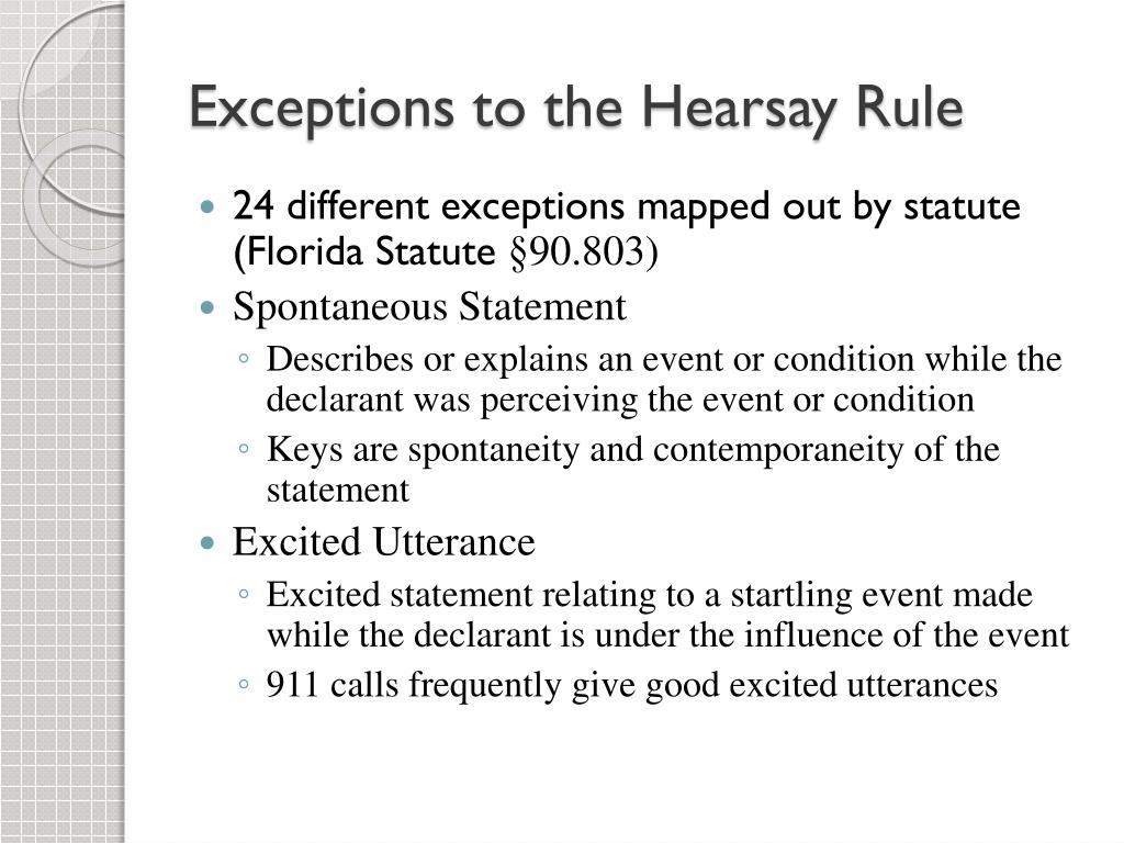 PPT An Introduction To Child Hearsay And Williams Rule Evidence ppt-an-introduction-to-child-hearsay-and-williams-rule-evidence
