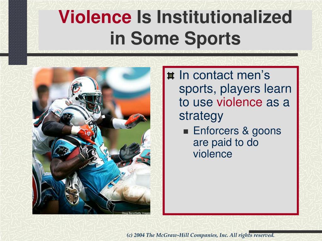 sports violence articles