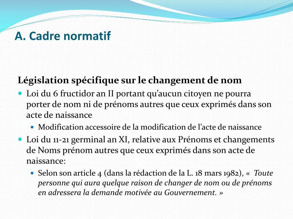 PPT - LA SITUATION JURIDIQUE DES PERSONNES TRANS EN DROIT