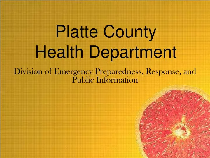 platte county health department n.