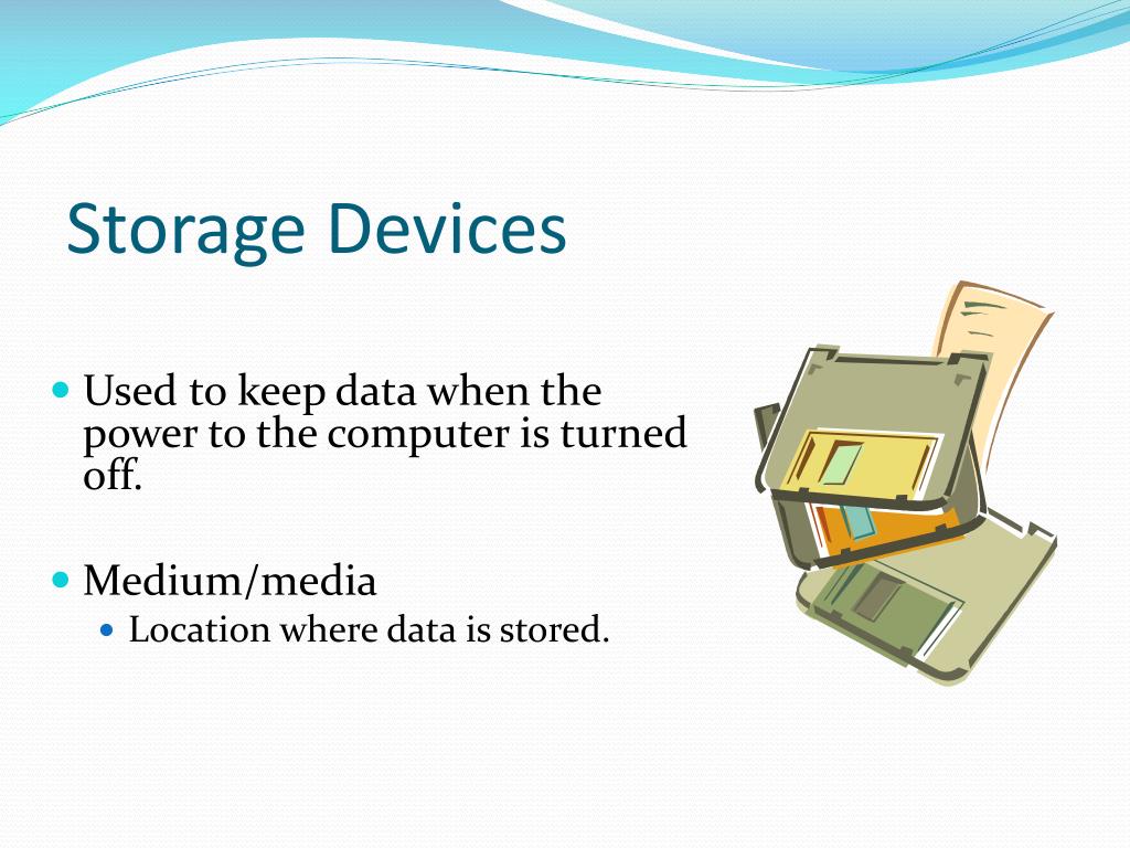 power point presentation on storage device