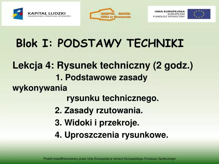 Ppt Blok I Podstawy Techniki Powerpoint Presentation