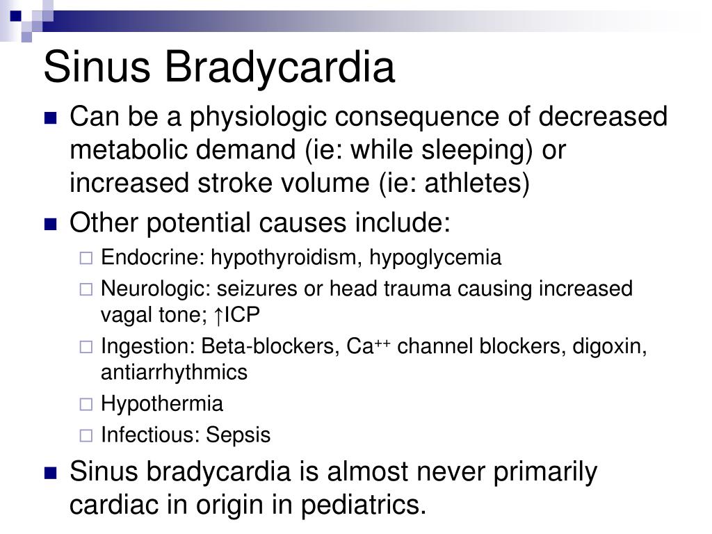 Sinus Bradycardia Causes sinus-bradycardia-causes